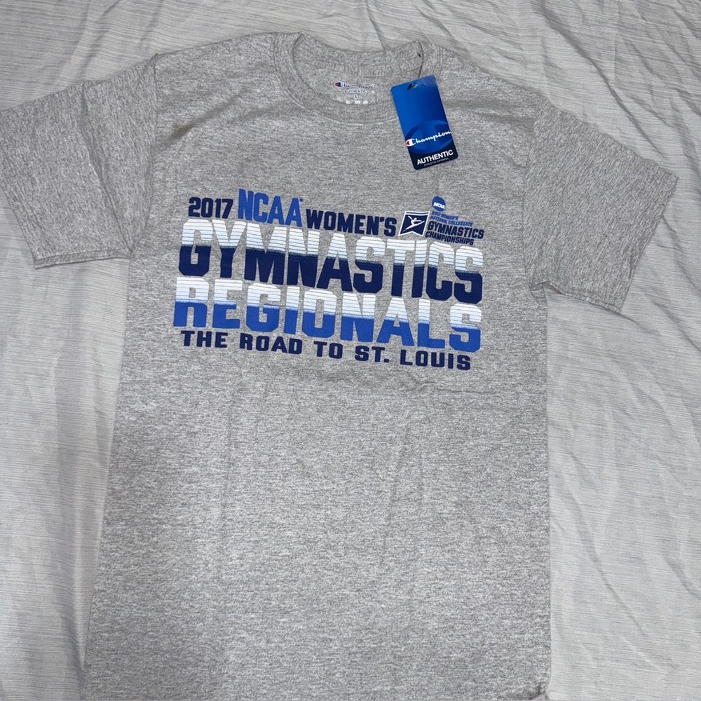 2017 NCAA Gymnastics Regionals Tee – Champion – small– NWT